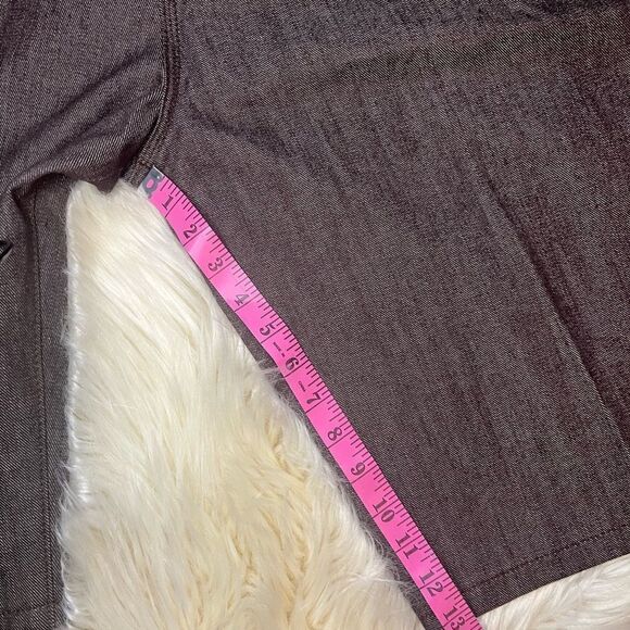 Rocawear chocolate brown denim shorts sz 34 - Picture 6 of 6